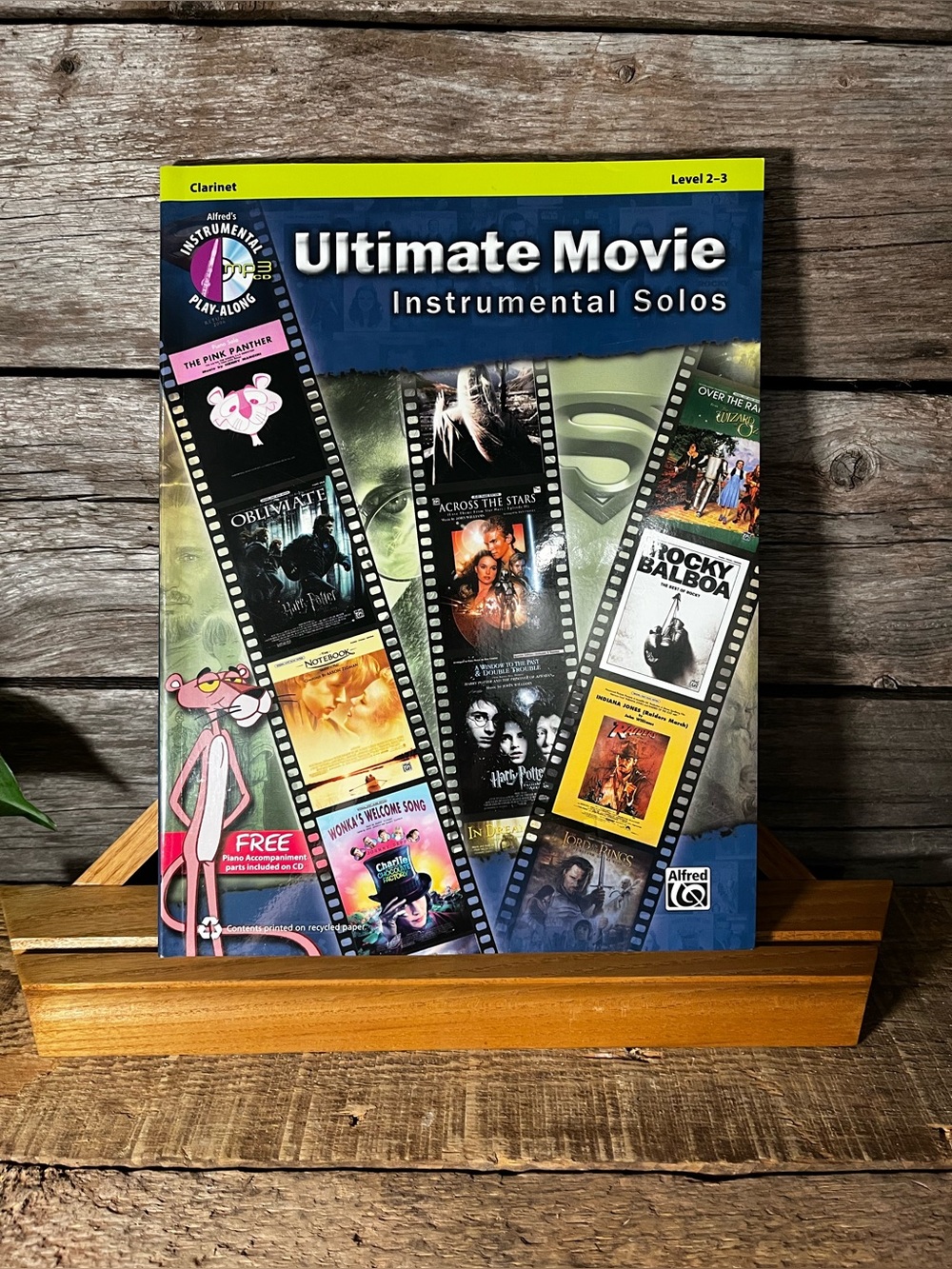 CLARINET Ultimate Movie Instrumental Solos - Like New, with demo CD